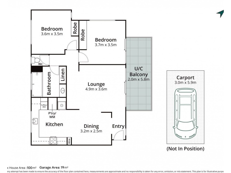 2/4 Bayview Road, Noosa Heads QLD 4567 Floorplan