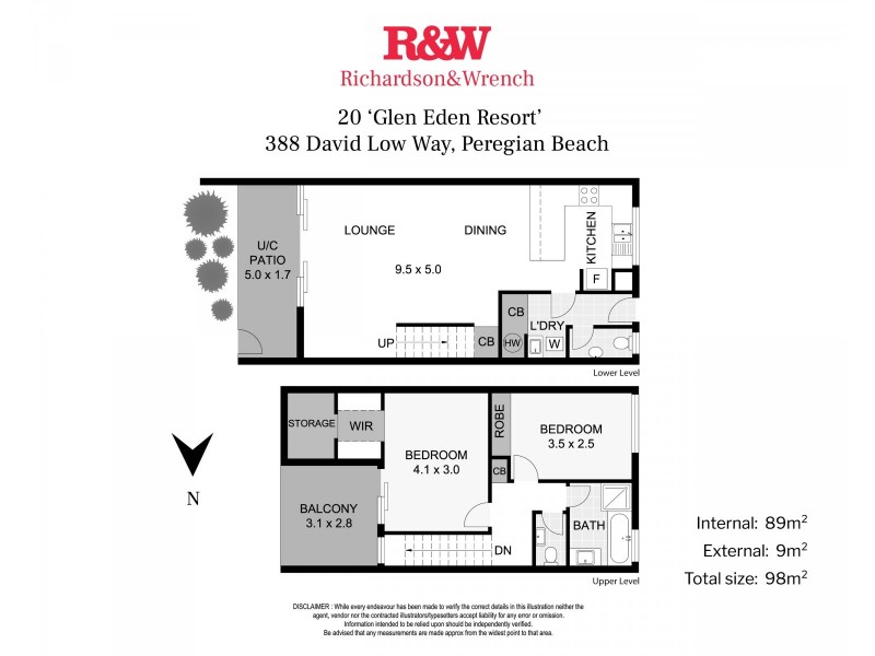 20/388 David Low Way, Peregian Beach QLD 4573 Floorplan