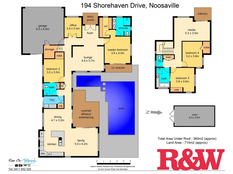 194 Shorehaven Drive, Noosa Waters QLD 4566 Floorplan