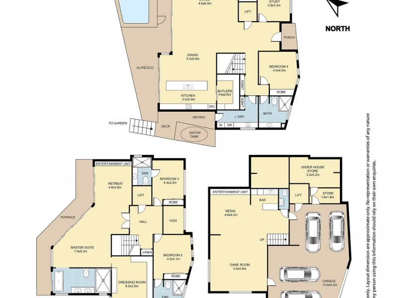 3 Natasha Avenue, Noosa Heads QLD 4567 Floorplan