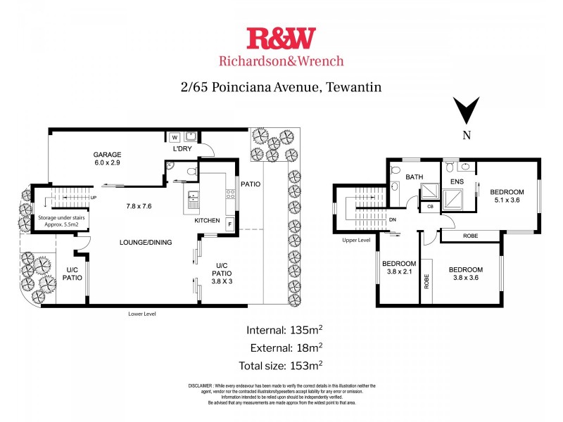 2/65 Poinciana Avenue, Tewantin QLD 4565 Floorplan