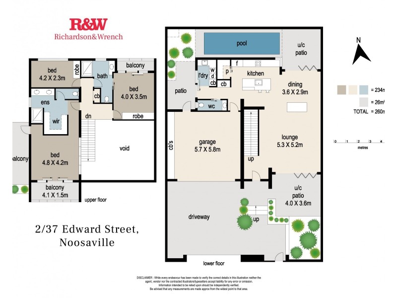 2/27 Edward Street, Noosaville QLD 4566 Floorplan