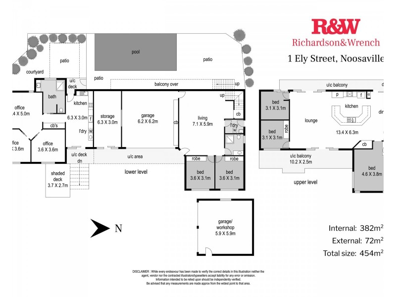 1 Ely Street, Noosaville QLD 4566 Floorplan