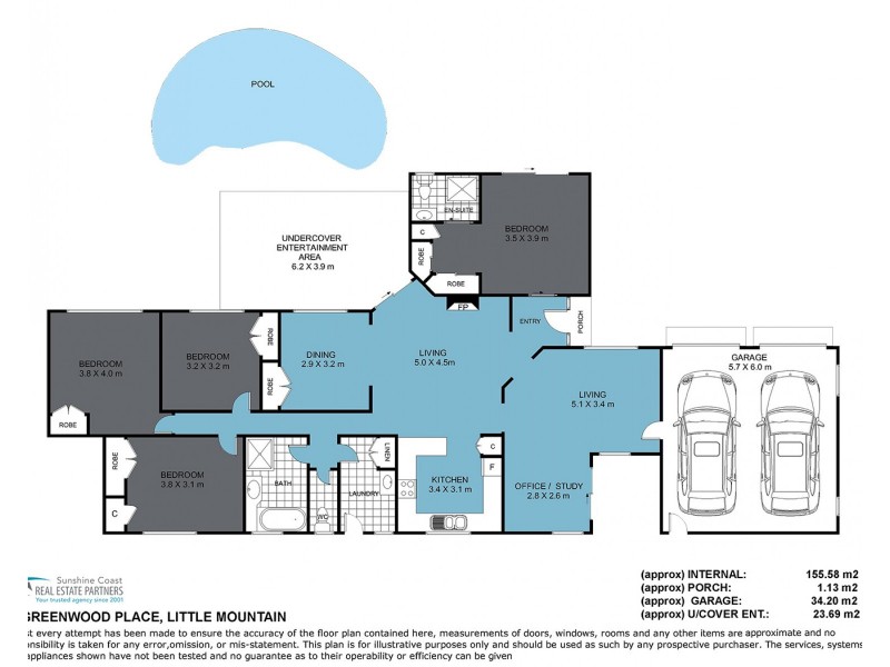 13 Greenwood Place, Little Mountain QLD 4551 Floorplan