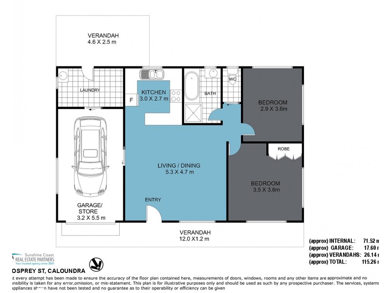 25 Osprey Street, Caloundra QLD 4551 Floorplan