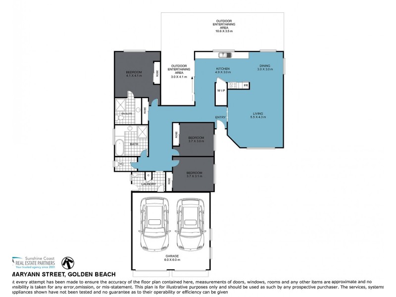 21 Maryann Street, Golden Beach QLD 4551 Floorplan