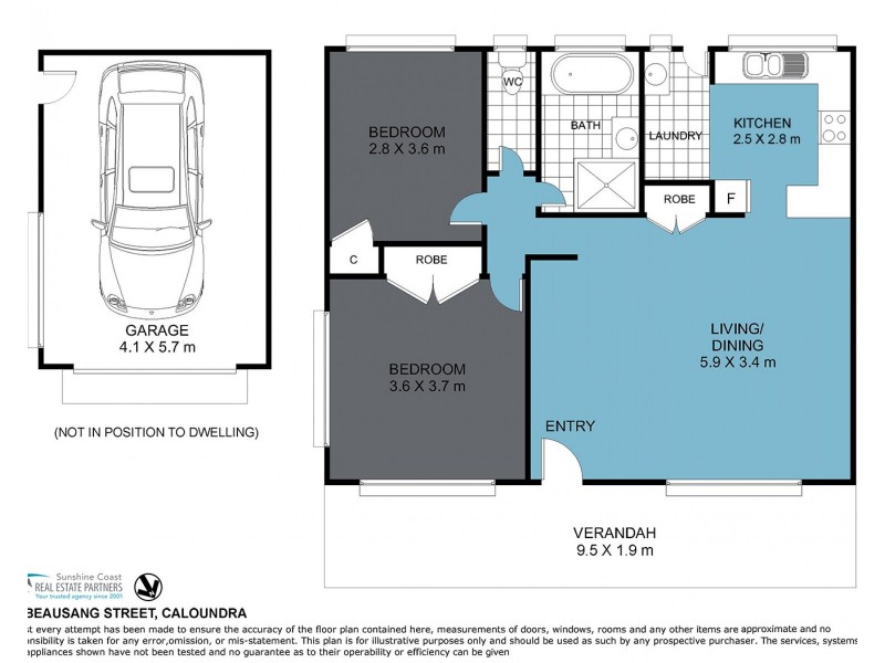 2/3 Beausang Street, Caloundra QLD 4551 Floorplan