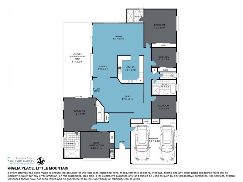 15 Anglia Place, Little Mountain QLD 4551 Floorplan