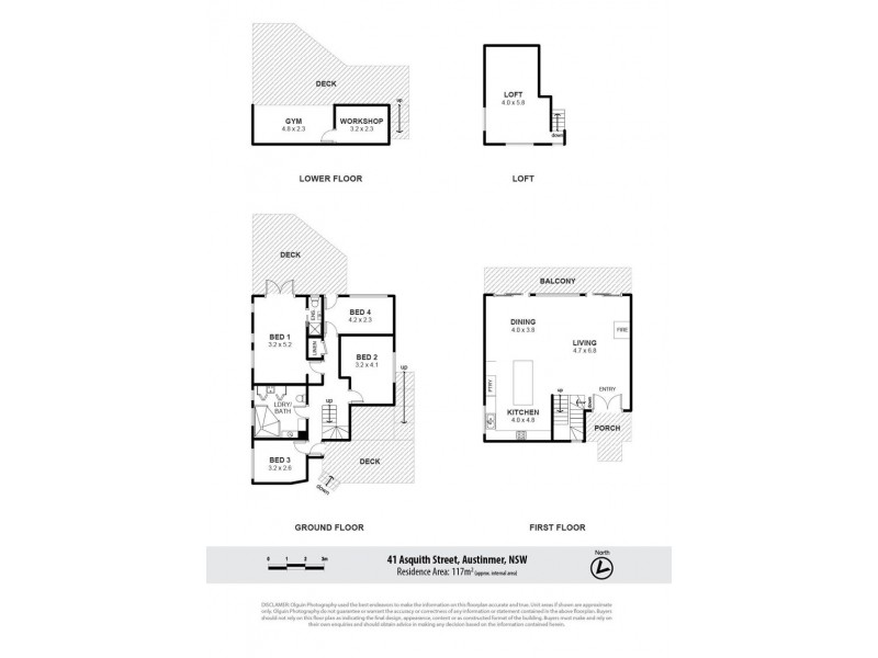 41 Asquith Street, Austinmer NSW 2515 Floorplan