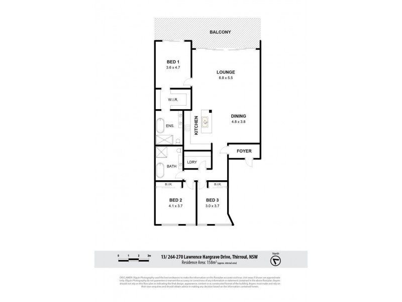 13/264-270 Lawrence Hargrave Drive, Thirroul NSW 2515 Floorplan