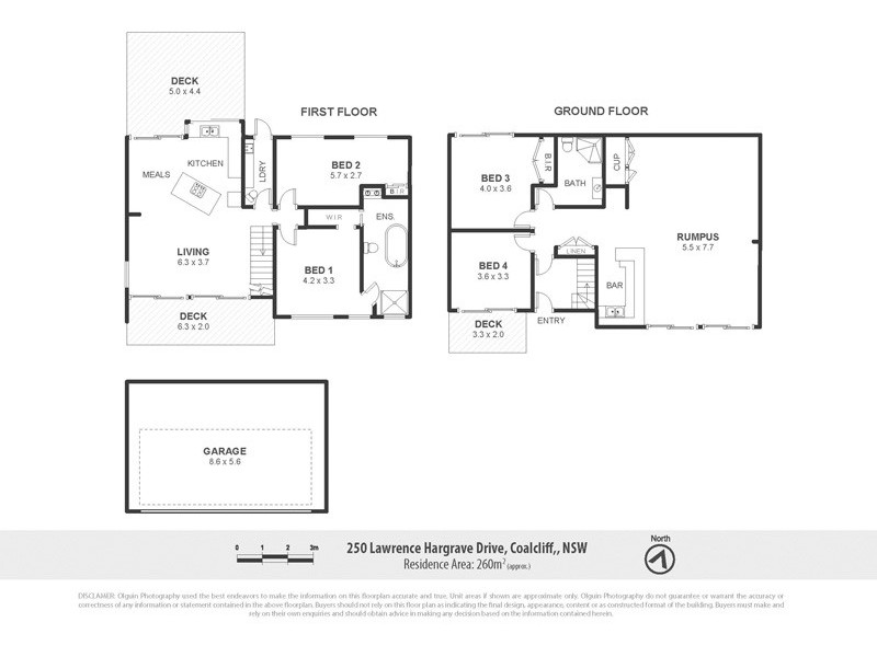 250 Lawrence Hargrave Drive, Coalcliff NSW 2508 Floorplan