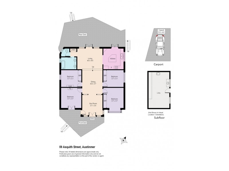 59 Asquith Street, Austinmer NSW 2515 Floorplan
