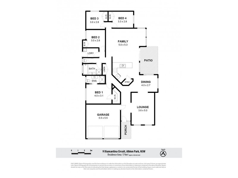 9 Diamantina Circuit, Albion Park NSW 2527 Floorplan