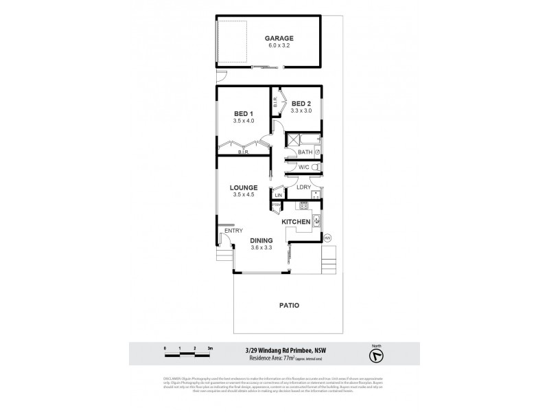 3/29 Windang Road, Primbee NSW 2502 Floorplan