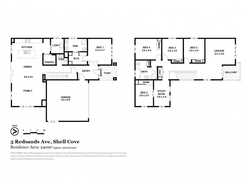 3 Red Sands Avenue, Shell Cove NSW 2529 Floorplan