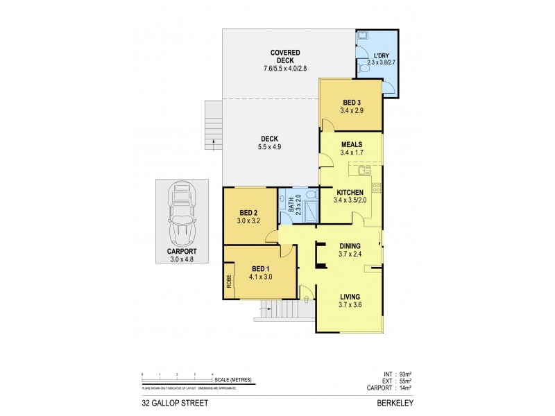 32 Gallop Street, Berkeley NSW 2506 Floorplan