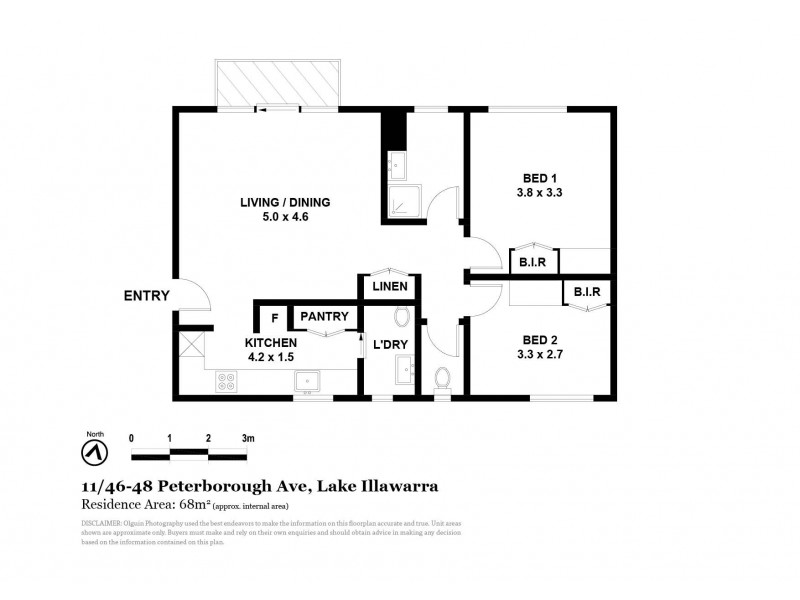 11/46 Peterborough Avenue, Lake Illawarra NSW 2528 Floorplan
