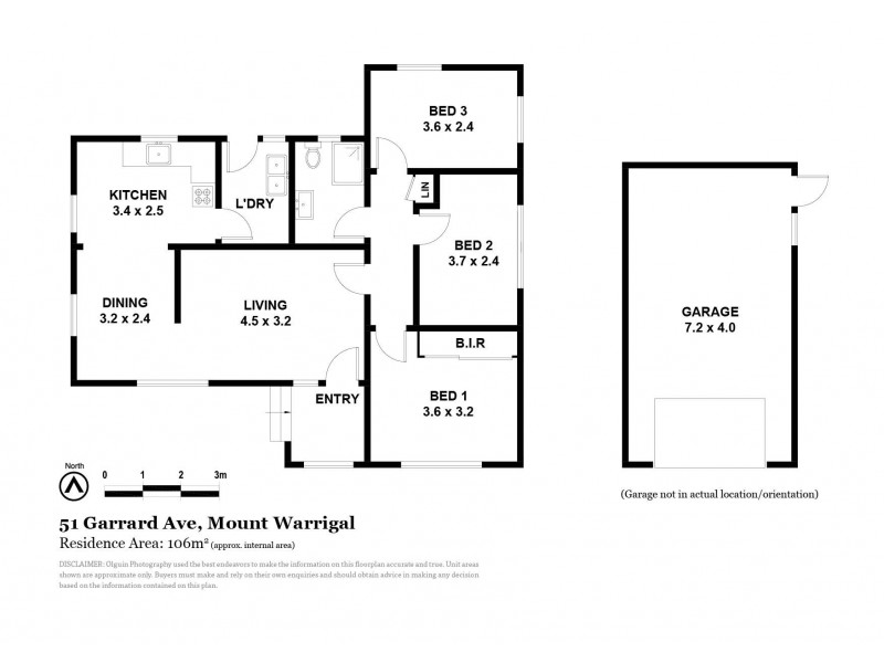 51 Garrard Avenue, Mount Warrigal NSW 2528 Floorplan