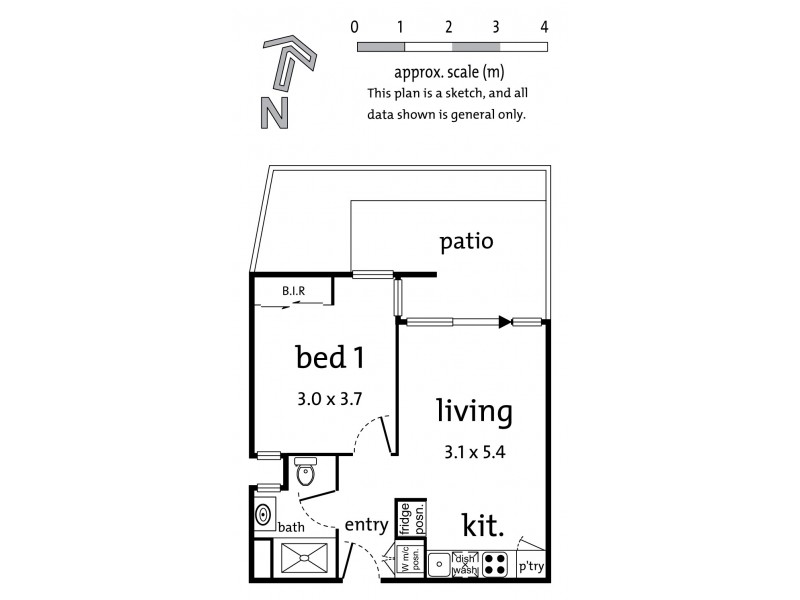 117B/1-19 Colombo Street, Mitcham VIC 3132 Floorplan
