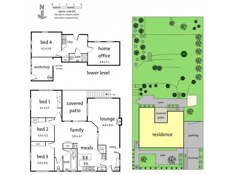 14 Beaufort Street, Mitcham VIC 3132 Floorplan