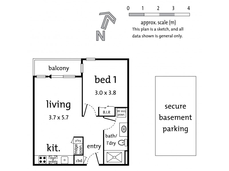 212B/1 19 Colombo Street, Mitcham VIC 3132 Floorplan