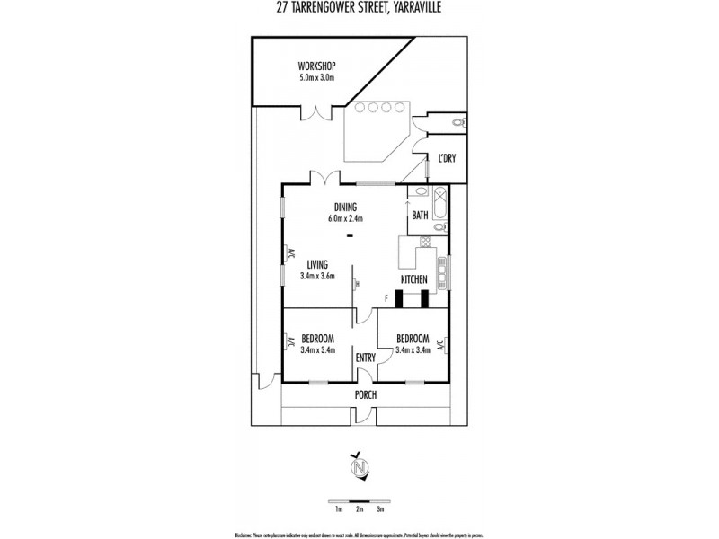 27 Tarrengower Street, Yarraville VIC 3013 Floorplan