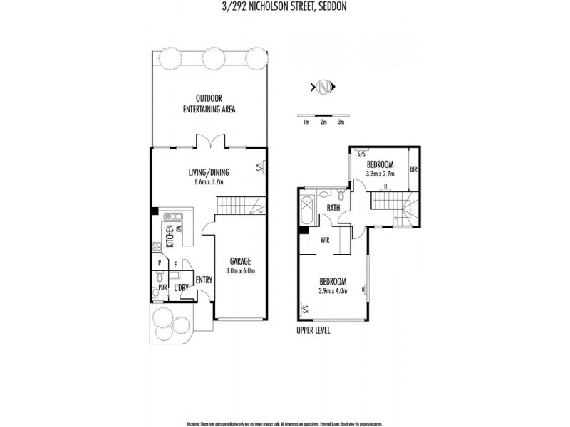 3/292 Nicholson Street, Seddon VIC 3011 Floorplan