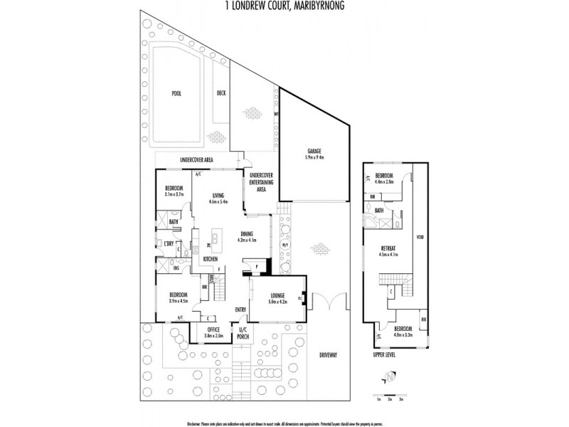 1 Londrew Court, Maribyrnong VIC 3032 Floorplan