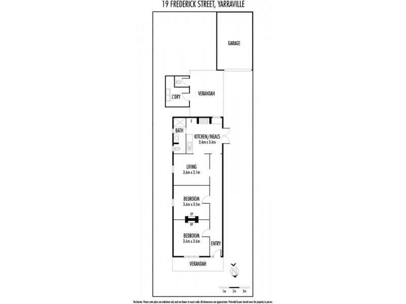 19 Frederick Street, Yarraville VIC 3013 Floorplan