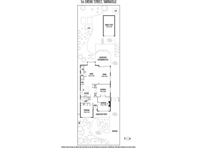 56 Eirene Street, Yarraville VIC 3013 Floorplan