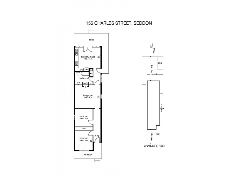 155 Charles Street, Seddon VIC 3011 Floorplan