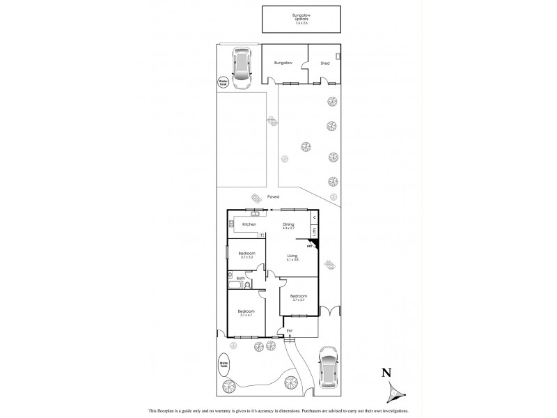 8 Indwe Street, West Footscray VIC 3012 Floorplan