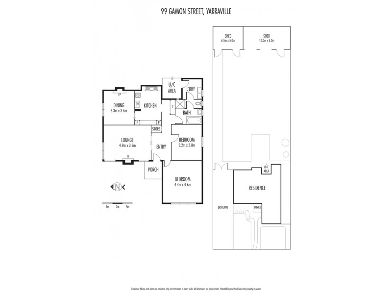 99 Gamon Street, Yarraville VIC 3013 Floorplan