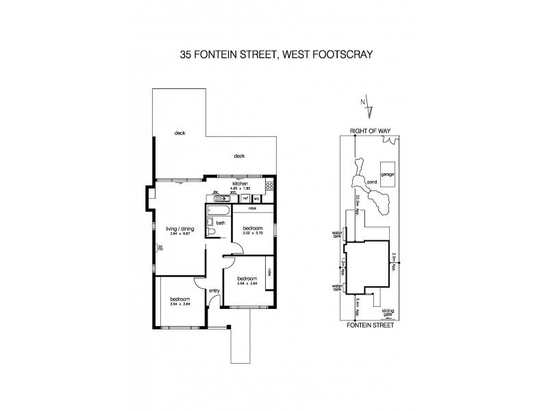 35 Fontein Street, West Footscray VIC 3012 Floorplan