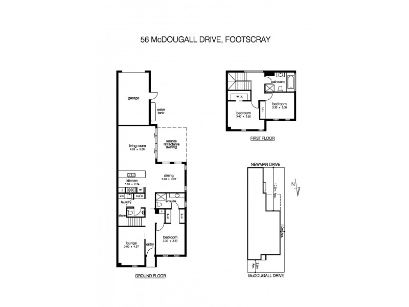 56 McDougall Drive, Footscray VIC 3011 Floorplan
