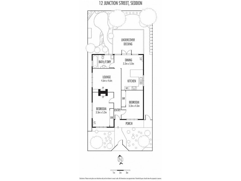 12 Junction Street, Seddon VIC 3011 Floorplan