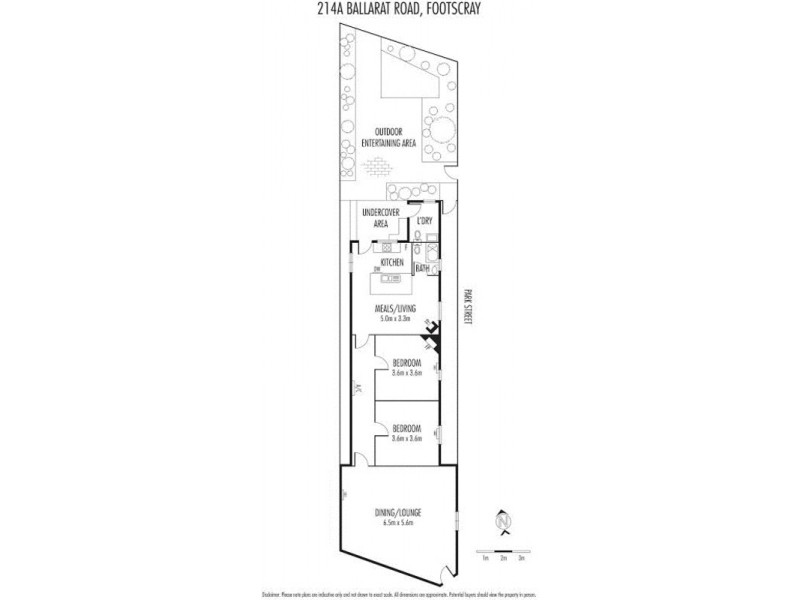 214a Ballarat Road (enter Off Park Street), Footscray VIC 3011 Floorplan