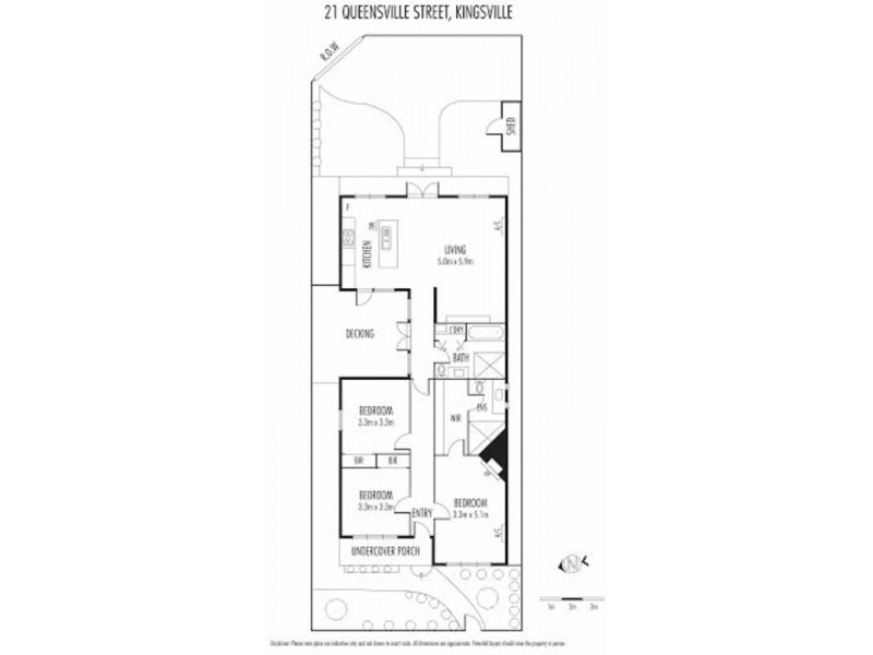 21 Queensville Street, Kingsville VIC 3012 Floorplan