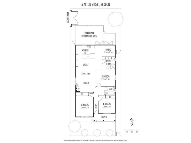 6 Acton Street, Seddon VIC 3011 Floorplan