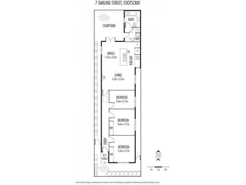7 Darling Street, Footscray VIC 3011 Floorplan