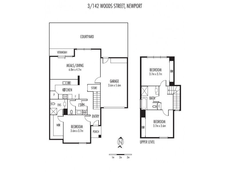 3/142 Woods Street, Newport VIC 3015 Floorplan