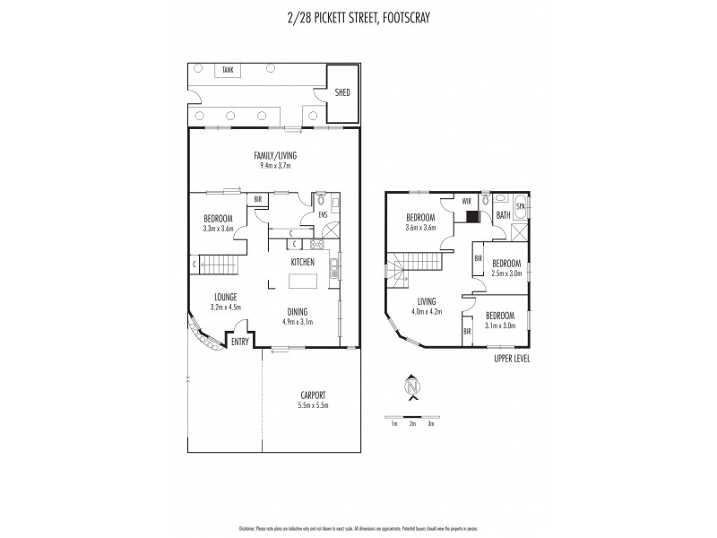 2/28 Pickett Street, Footscray VIC 3011 Floorplan