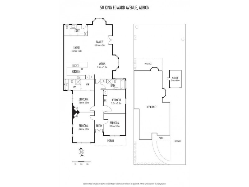 58 King Edward Avenue, Albion VIC 3020 Floorplan