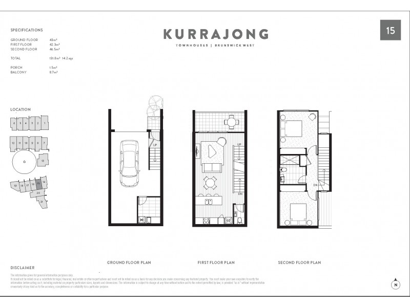 15/564-566 Moreland Road, Brunswick West VIC 3055 Floorplan