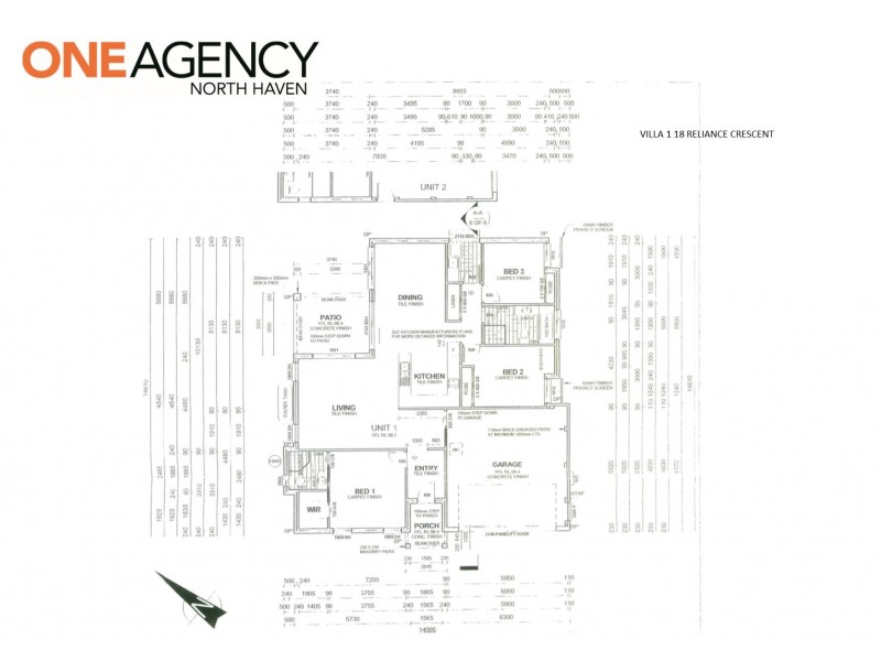1/18 Reliance Crescent, Laurieton NSW 2443 Floorplan