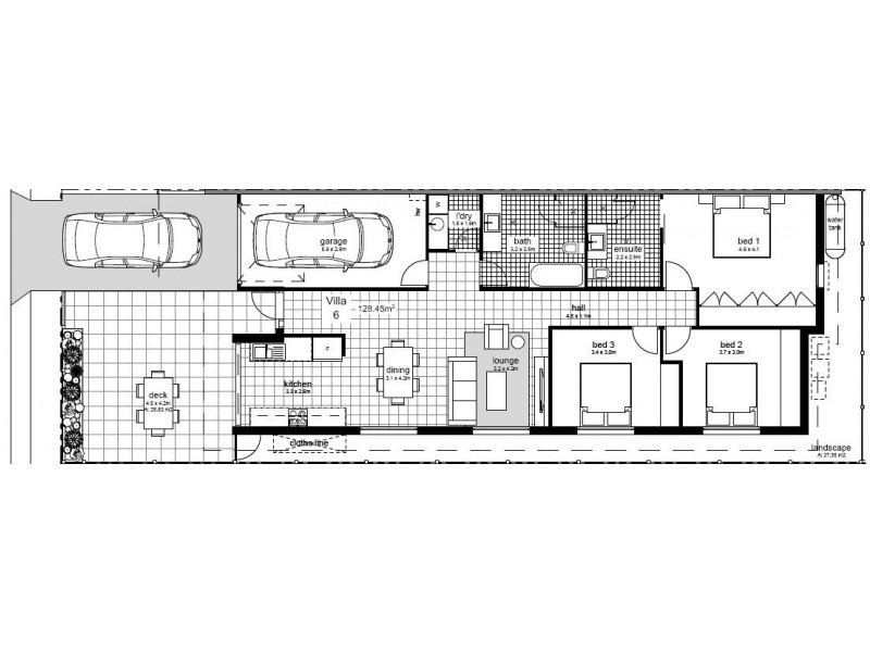 6/82 Lord Street, Laurieton NSW 2443 Floorplan