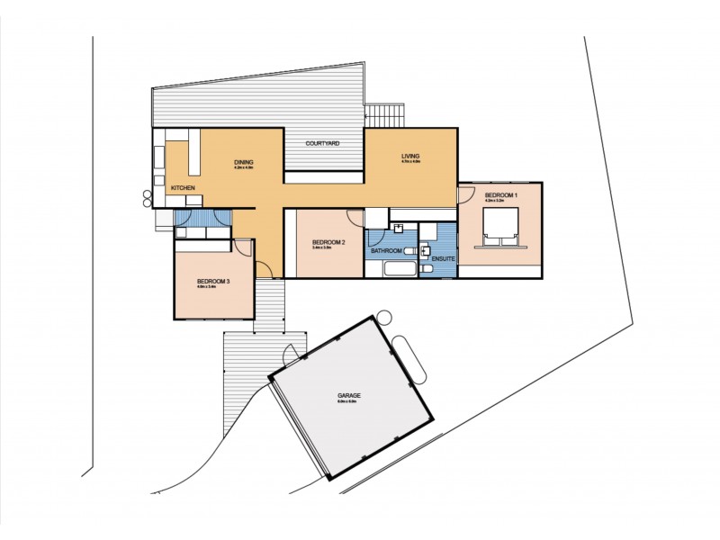 14 St Lucia Place, Bonny Hills NSW 2445 Floorplan