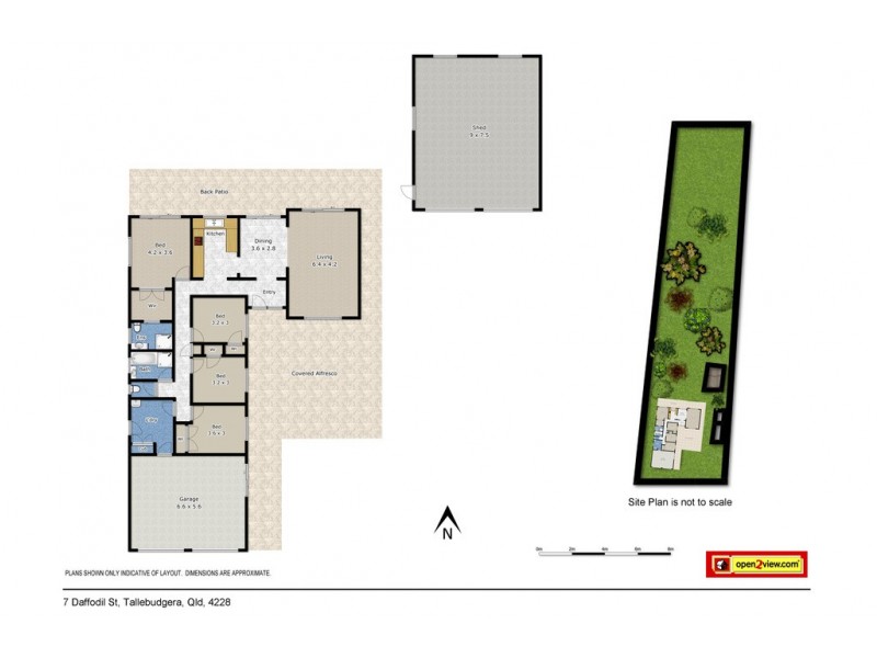 7 Daffodil Street, Tallebudgera QLD 4228 Floorplan