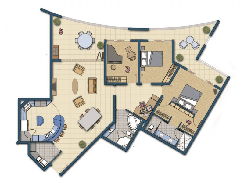 23/14 Salonika Street, Parap NT 0820 Floorplan