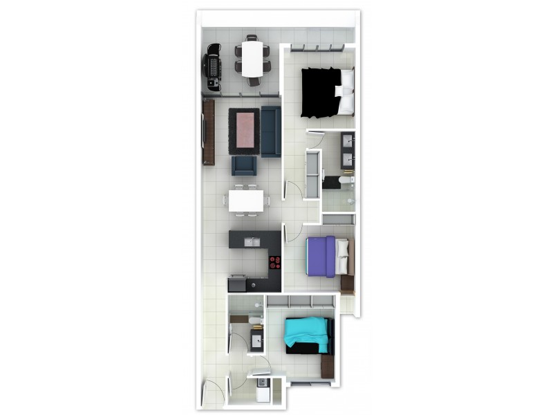 55/39 Cavenagh Street, Darwin NT 0800 Floorplan